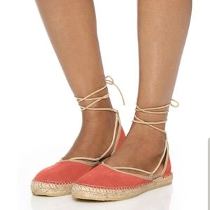 Free people Marina lace up espadrilles